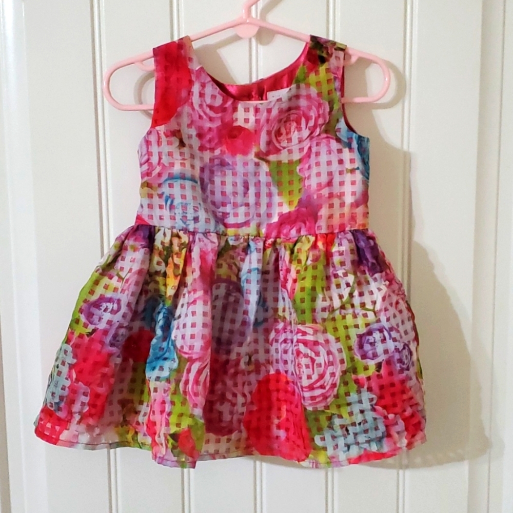 Size 18-24 Mo The Children's Place summer floral baby dress. Pet and smoke free